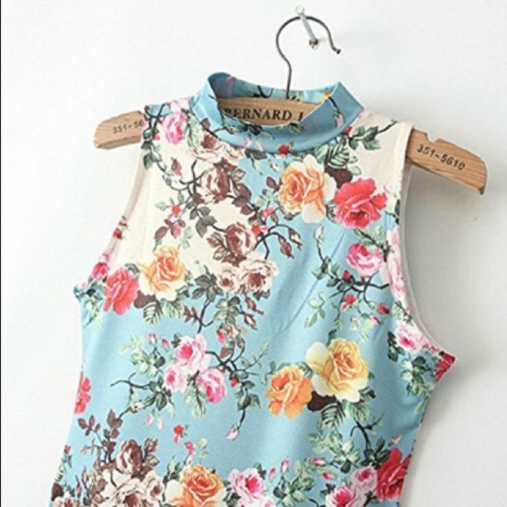 Last 1 📣1/31 HP🚨Floral Printed MidiSheath Dress - Picture 2 of 8